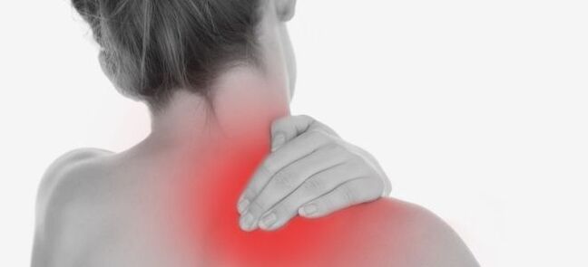 Durere cu osteocondroză cervicală